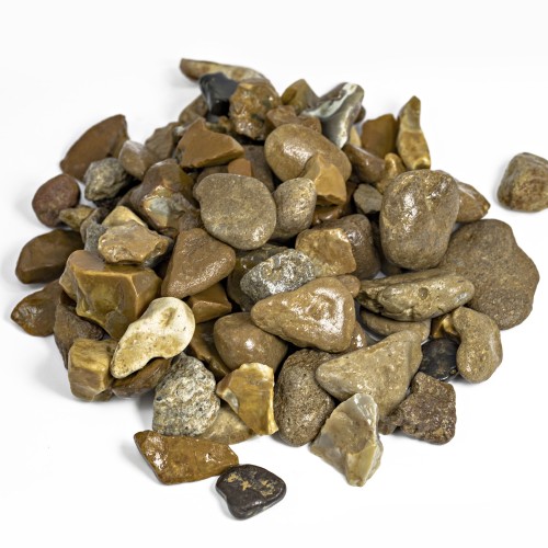 20mm Gold Decorative Garden Gravel Approx. 25kg By Jamieson Brothers 