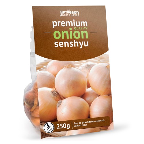 Senshyu Winter Onion Sets (250gm) by Jamieson Brothers® -  Bulb Size 14/21 