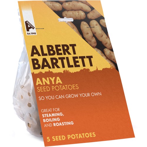 Albert Bartlett Anya 5-Tuber Pack Seed Potatoes