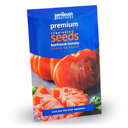 Tomato (Beef) Couer de Boeuf Vegetable Seeds (Approx. 100 seeds) by Jamieson Brothers®