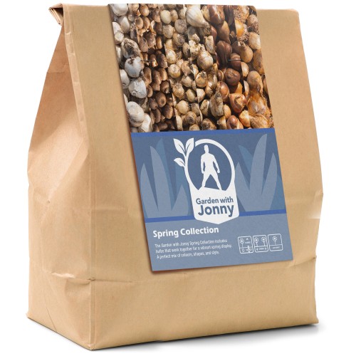 Garden with Jonny Spring Collection - 12 Bulb Packs - Autumn Planting Flower Bulbs