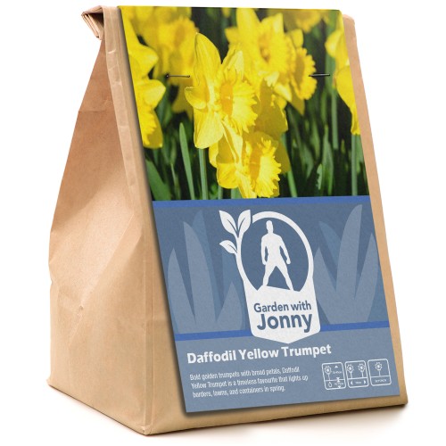 Garden With Jonny Daffodil Yellow Trumpet Bulbs