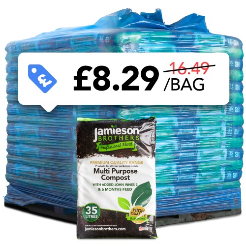 Multi Purpose Compost with added John Innes No. 2 – Pallet of 70 x 35L Bags – Kerbside Delivery Only