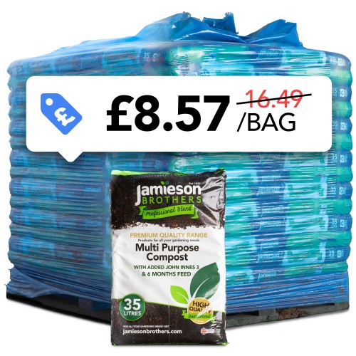 Multi Purpose Compost with Added John Innes No. 3 – Pallet of 70 x 35L Bags – Kerbside Delivery Only