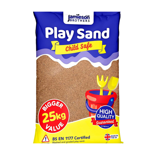 Play Sand 25kg bag by Jamieson Brothers