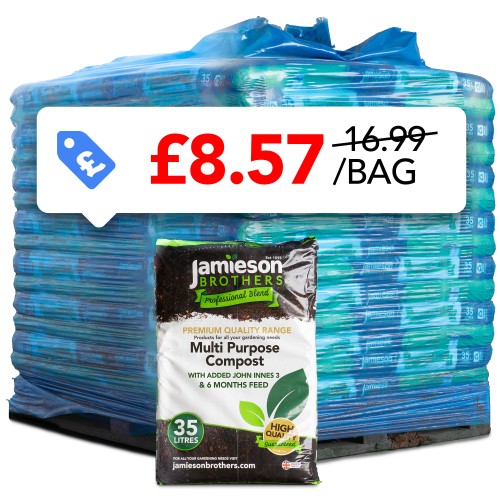 Multi Purpose Compost with Added John Innes No. 3 – Pallet of 70 x 35L Bags – Kerbside Delivery Only