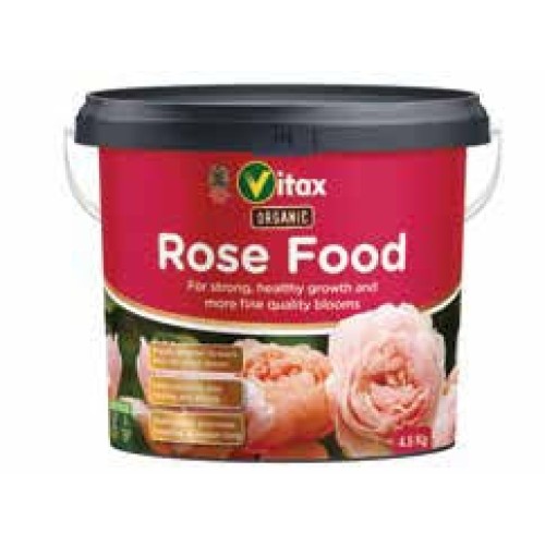 Vitax Organic Rose Food 4.5kg Tub