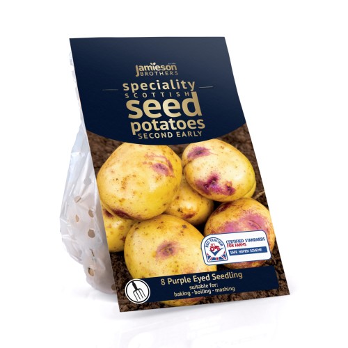 Jamieson Brothers® Purple Eyed Seedling - 8 tuber pack