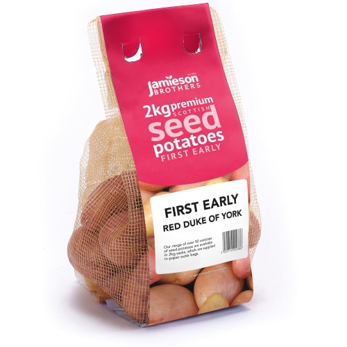 Red Duke of York Seed Potatoes - 2KG