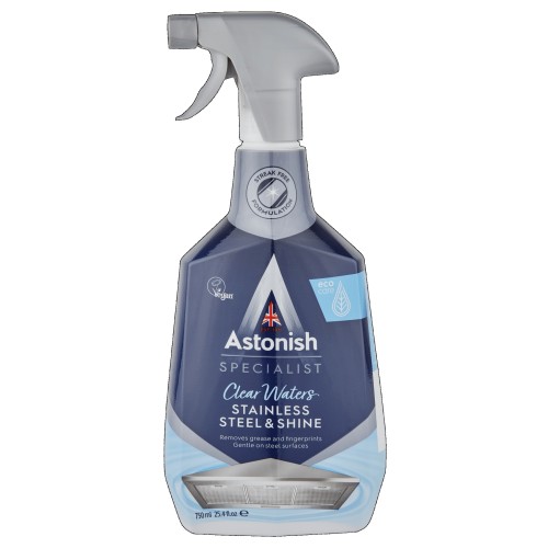 Astonish - Clear Waters Stainless Steel and Shine 750ml