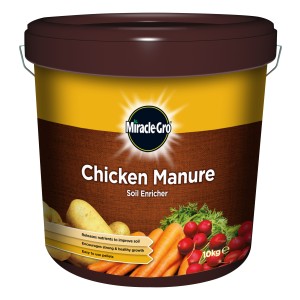 Miracle Gro Chicken Manure 10kg soil enricher