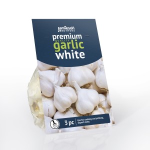 Jamieson Brothers® White Garlic - 3 Bulbs