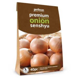 Jamieson Brothers® Senshyu Winter Onion sets - 40pcs (approx 200gm) bulb size 14/21