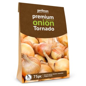 Jamieson Brothers® Tornado Winter Onion sets - 75pcs (approx. 330g) Bulb Size 14/21