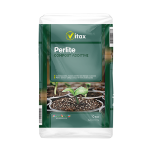 Perlite, improves aeration, moisture retention and drainage in composts