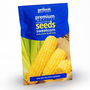 Jamieson Brothers® Sweetcorn Golden Bantam Vegetable Seeds (Approx. 18 seeds)