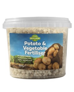 Potato & Vegetable Fertiliser 350g Tub – NPK 14-10-18 with Magnesium & Sulphur – Crop Feed for Seed Potatoes, Root Vegetables & Healthy Growth