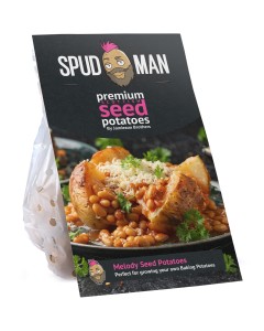 SpudMan Melody Seed Potatoes (Grow Baking Potatoes)