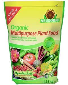 Neudorff Organic Multi-Purpose Plant Food - 1.25kg Pouch