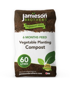 Vegetable Planting Compost 60L bag - with added John Innes By Jamieson Brothers