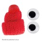 Potato Personality Kit with Tiny Woolly Hat - Random Colour Selection - Frost Protection for Your Potato