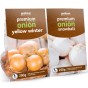 Yellow Winter and Snowball - Winter Onion sets (500g, Approx 100 Bulbs) 
