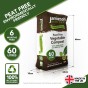 Peat Free Vegetable Compost with added John Innes 60L Professional Blend by Jamieson Brothers