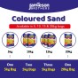 Peach Coloured Dry Play Sand – 15kg Bag Soft Sand for Kids – Make Sand Art, Arts & Craft Sand – Non-Toxic & Non-Staining – Just Add Water to Make Playsand for Kids – Jamieson Brothers Creative Sand