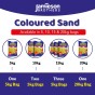 Blue Coloured Dry Play Sand – Soft Sand for Kids – Make Sand Art, Arts & Craft Sand – Non-Toxic & Non-Staining – Just Add Water to Make Playsand for Kids – Jamieson Brothers Creative Sand