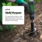 Auger Drill Bits for Planting Bulbs, Flowers, Vegetables, Potatoes, and Weed Remover - Twin Pack 8x30 & 4x22cm by Jamieson Brothers