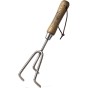 Gardening Stainless Steel Potting Scoop, Hand Trowel, Hand Cultivator  3 in 1 Garden Tool Set By Jamieson Brothers