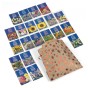 Christmas Gardening Gift Set (Approx. 6000 seeds) Flower Seeds 21 Packs By Jamieson Brothers