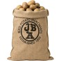 84x50cm Hessian Sack Large Strong Sturdy for Potato Storage, 25kg Jute Burlap Natural Durable by Jamieson Brothers