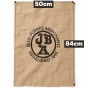 84x50cm Hessian Sack Large Strong Sturdy for Potato Storage, 25kg Jute Burlap Natural Durable by Jamieson Brothers
