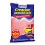 Peach Coloured Dry Play Sand – 20kg Bag Soft Sand for Kids – Make Sand Art, Arts & Craft Sand – Non-Toxic & Non-Staining – Just Add Water to Make Playsand for Kids – Jamieson Brothers Creative Sand