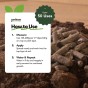 Precious Plants Pelleted Farmyard Manure Fertiliser 5kg Bag – Organic Soil Improver & Plant Feed for Flowers, Beds & Borders