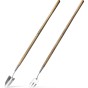 Gardening Stainless Steel Long Handled Fork and Long Handled Trowel 2 in 1 Garden Tool Set By Jamieson Brothers