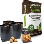 SpudMan 3 Maris Piper Seed Potatoes + 3 Polypots + Potato Compost