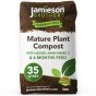 Mature Plant Compost with John Innes No.3 Added 35L bag - By Jamieson Brothers