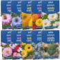 Jamieson Brothers Planting Kit, 60L Multi Purpose Compost, Plant Mister, 210g Fertiliser Bag & 10 Flower Seed Packets