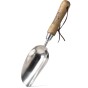 Gardening Stainless Steel Potting Scoop, Hand Trowel, Hand Cultivator  3 in 1 Garden Tool Set By Jamieson Brothers