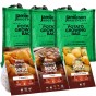 3x 3-Tuber Bundle Summer Planting Christmas Harvest Seed Potatoes Pentland Javelin, Wilja & Charlotte + 3 Planter Grow Bags