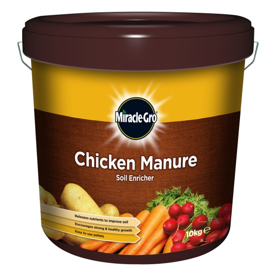 Miracle Gro Chicken Manure 10kg soil enricher