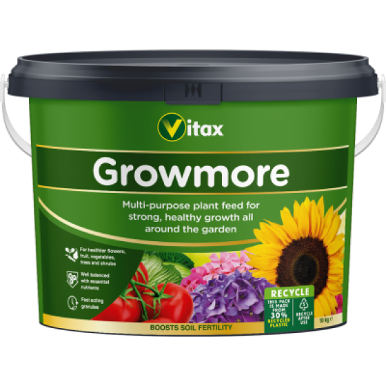 Vitax Growmore 10kg tub