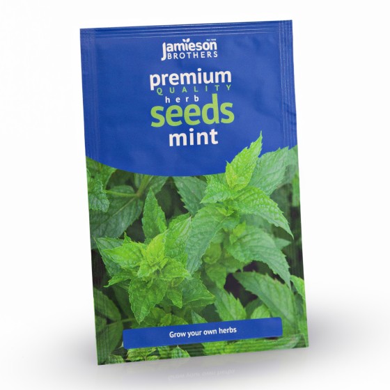 Mint Herb Seeds (Approx. 600 seeds) by Jamieson Brothers®