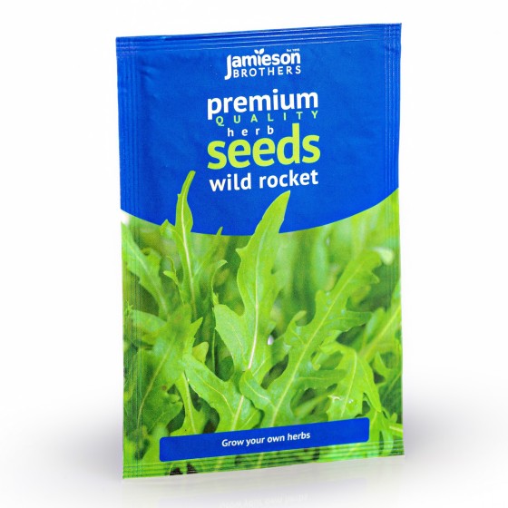 Rocket Wild Herb Seeds (Approx. 485 seeds) by Jamieson Brothers®