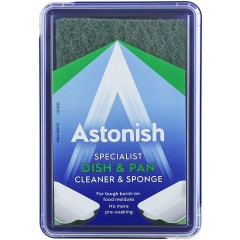 Astonish Specialist Dish and Pan Cleaner & Sponge 250g