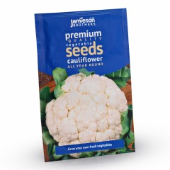 Cauliflower All Year Round Vegetable Seeds (Approx. 240 seeds) by Jamieson Brothers®