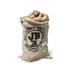 Jamieson Brothers Hessian Sack for storing potatoes in - Single