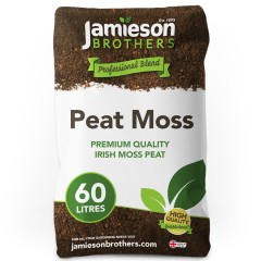 Jamieson Brothers® Peat Moss 60L - 100% natural and disease free to provide the perfect base for home mixing